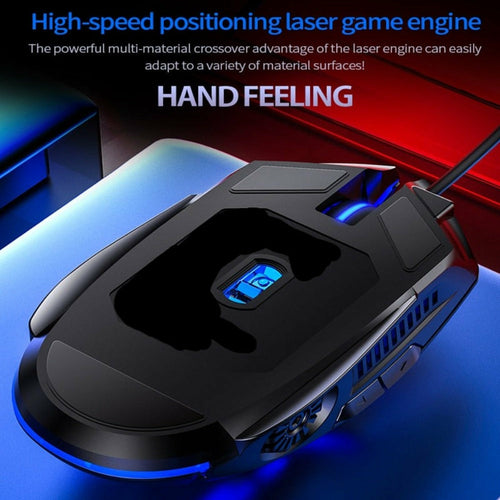 Dragon Gaming Mouse - 6 Programmable Buttons, 3200 DPI